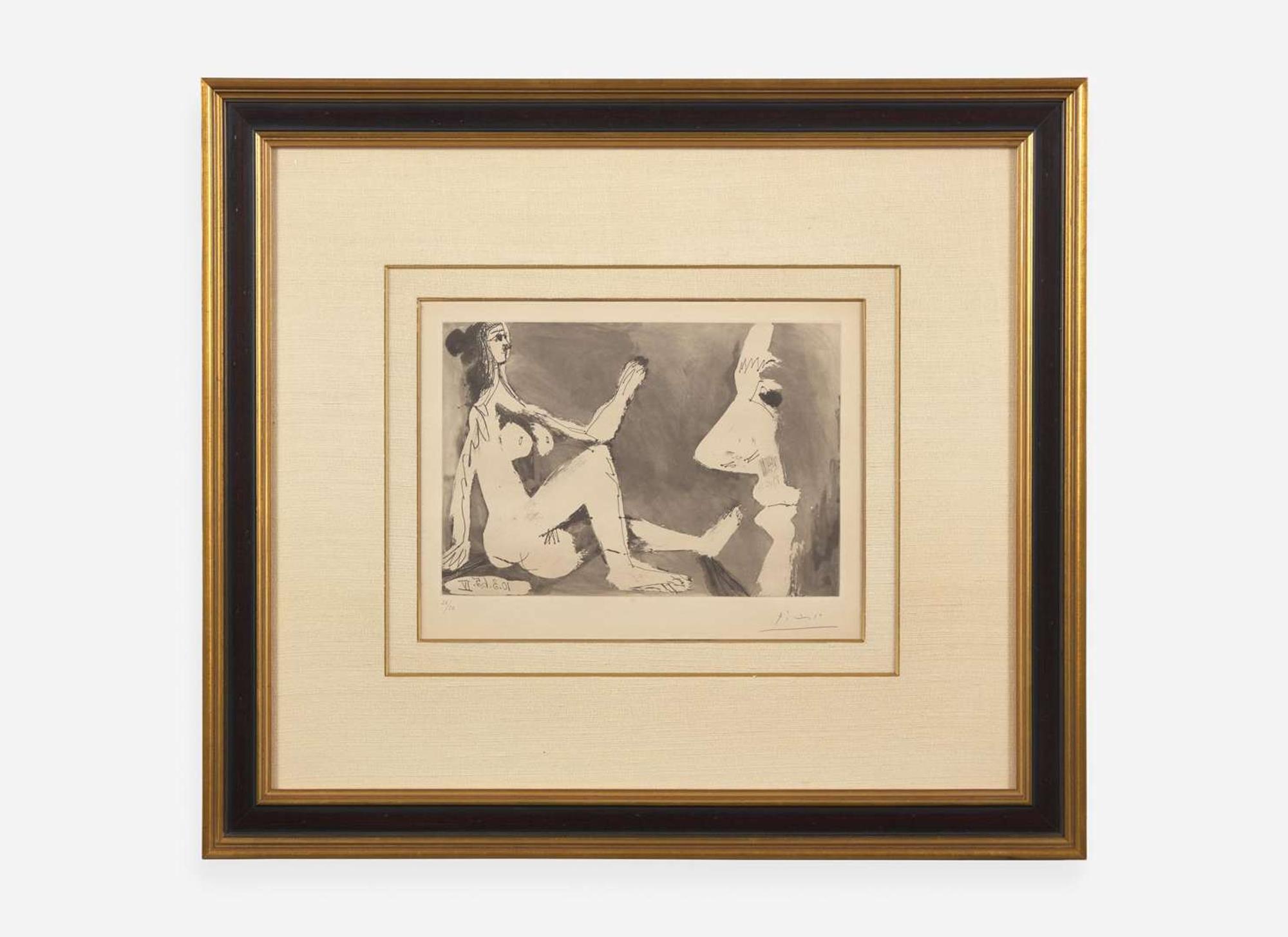Pablo Picasso (Spanish, 1881-1973) - Peintre et Modèle