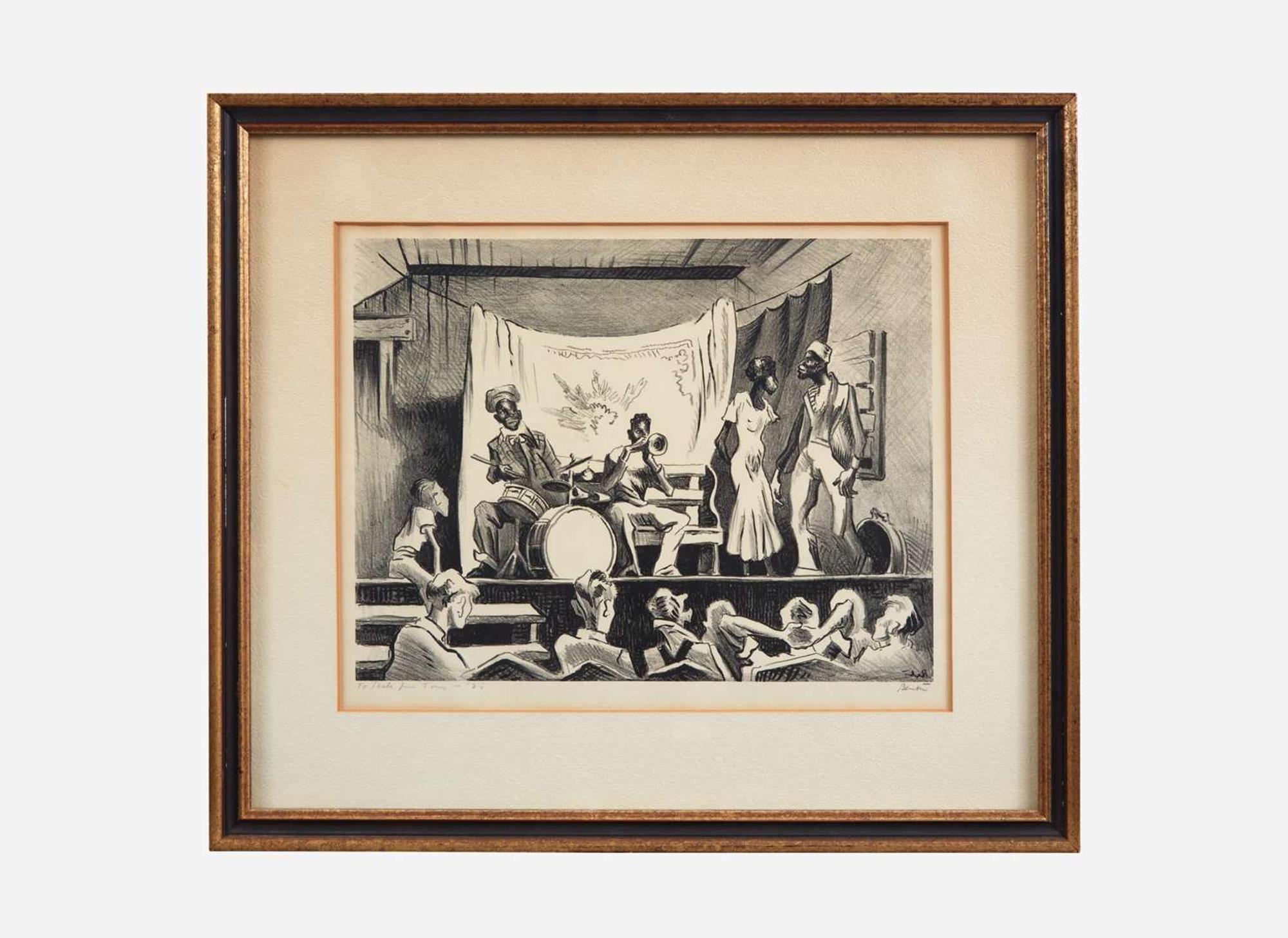 Thomas Hart Benton (American, 1889–1975) - Minstrel Show