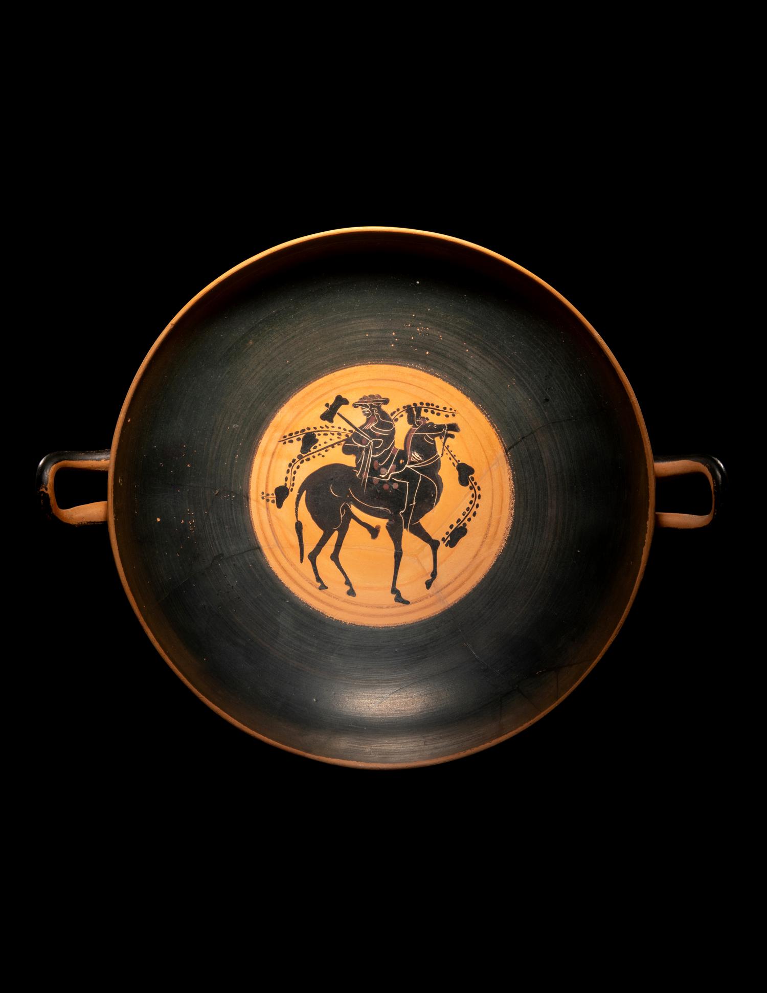 An Attic Black-Figured Eye Cup