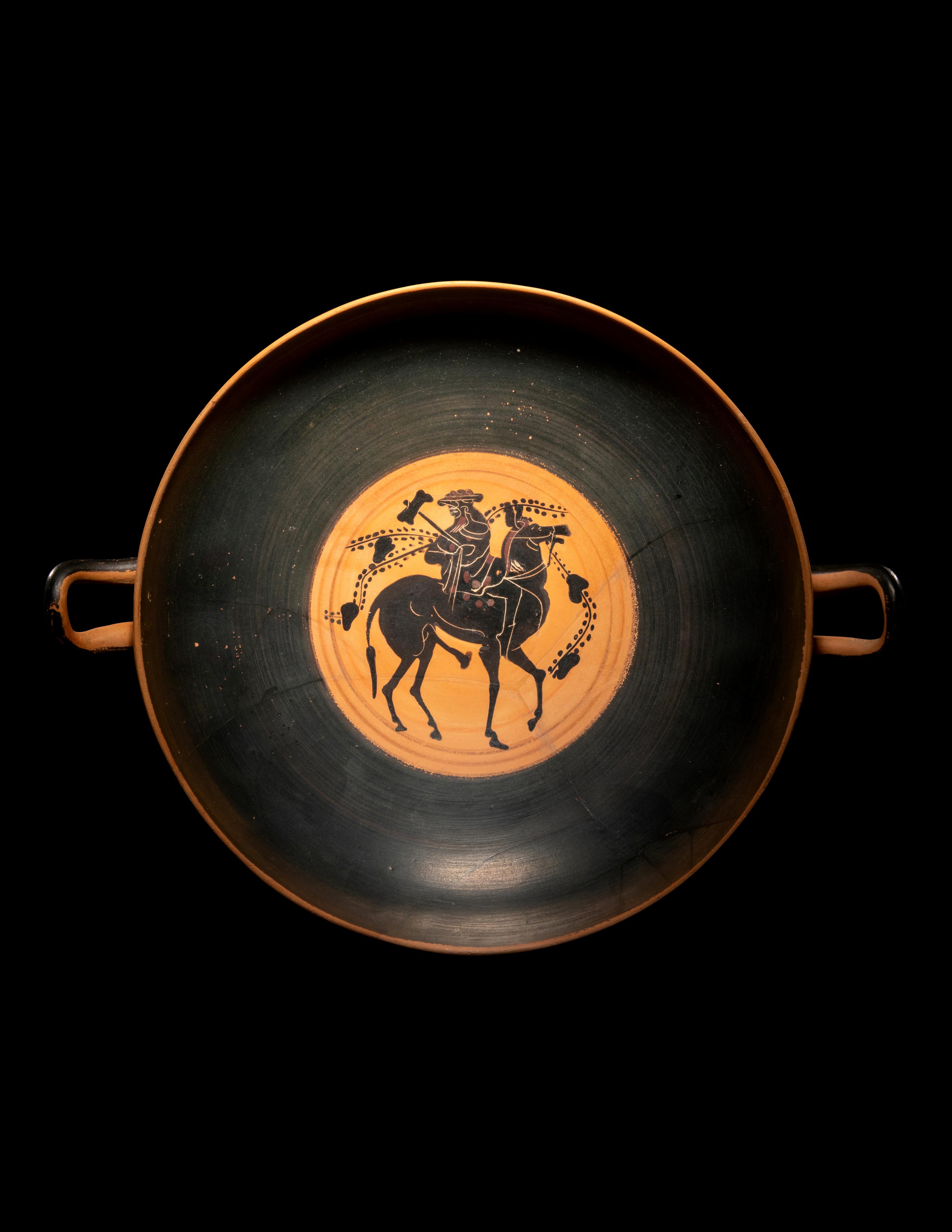An Attic Black-Figured Eye Cup