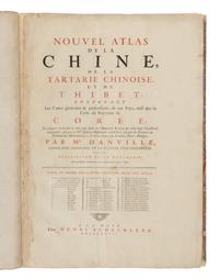 D'ANVILLE, Jean-Baptiste Bourguignon (1697-1782). Nouvel Atlas de la Chine, de la Tartarie Chinoise et du Thibet [ New Maps of China, Inner Mongol and Tibet ]. The Hague: Henri Scheurleer, 1737.