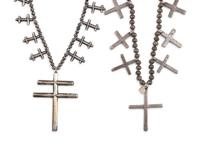 Navajo or Pueblo Cross Necklaces