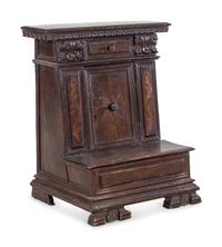 An Italian Walnut Prie Dieu