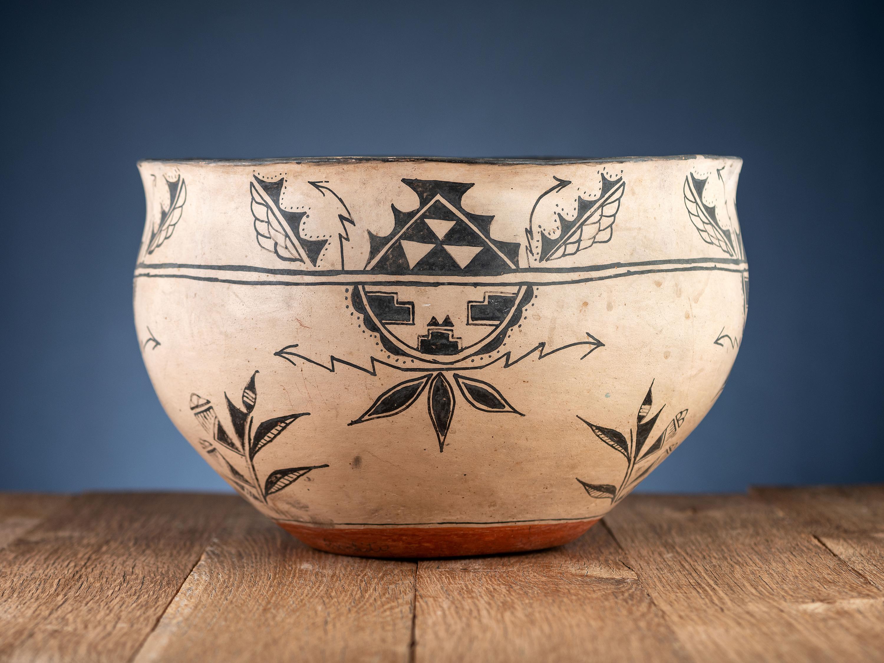 Cochiti Pottery Dough Bowl