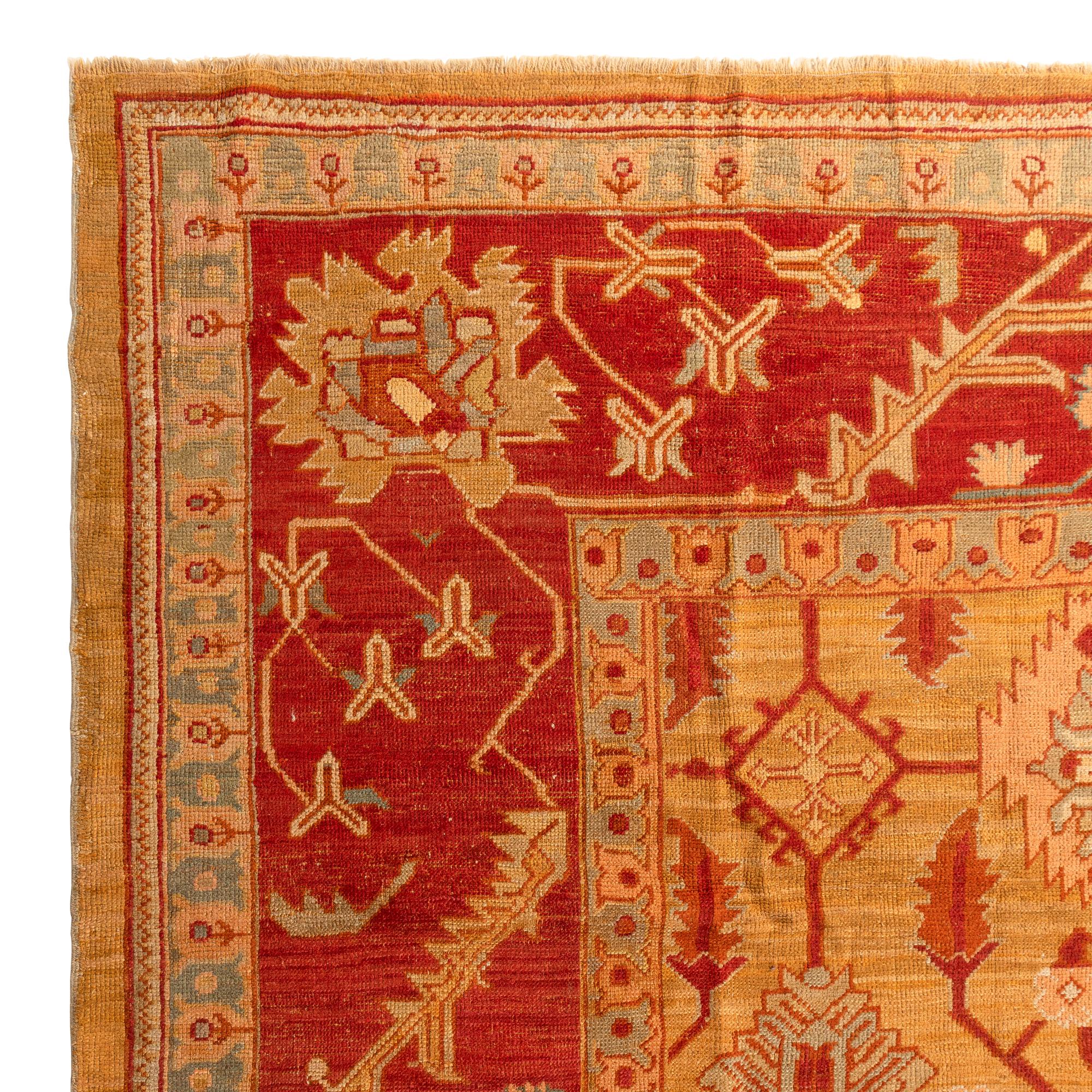 An Oushak Carpet
