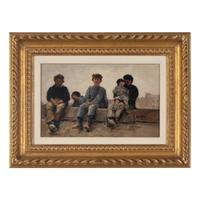 Eugene Feyen (French, 1826-1895) — A Group of Five Works