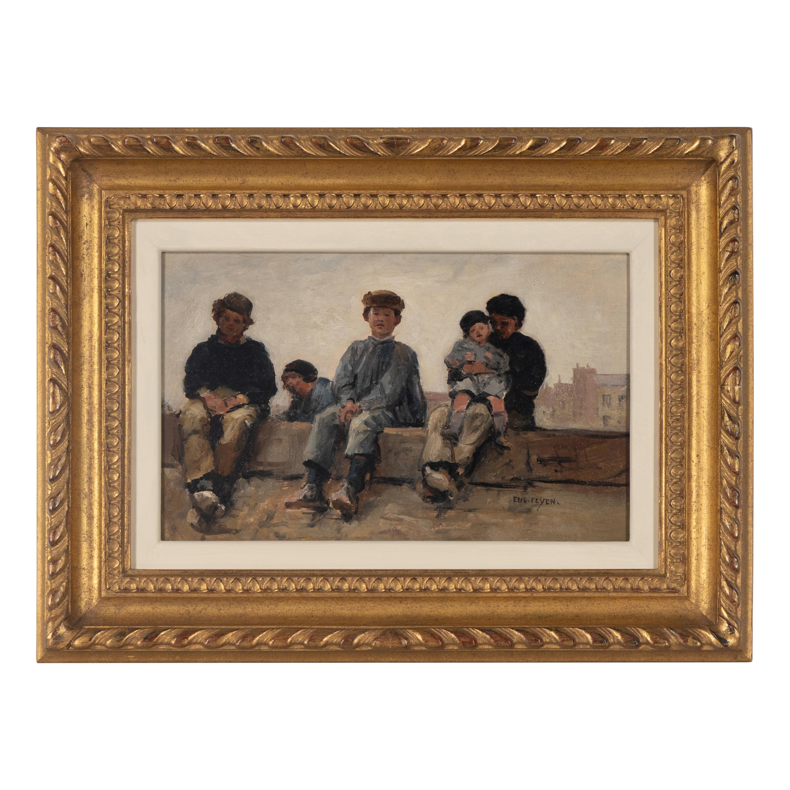 Eugene Feyen (French, 1826-1895) — A Group of Five Works