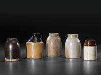 Twenty Stoneware Vessels