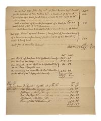 [Americana] Jay, John. Group of 2 Autograph Documents