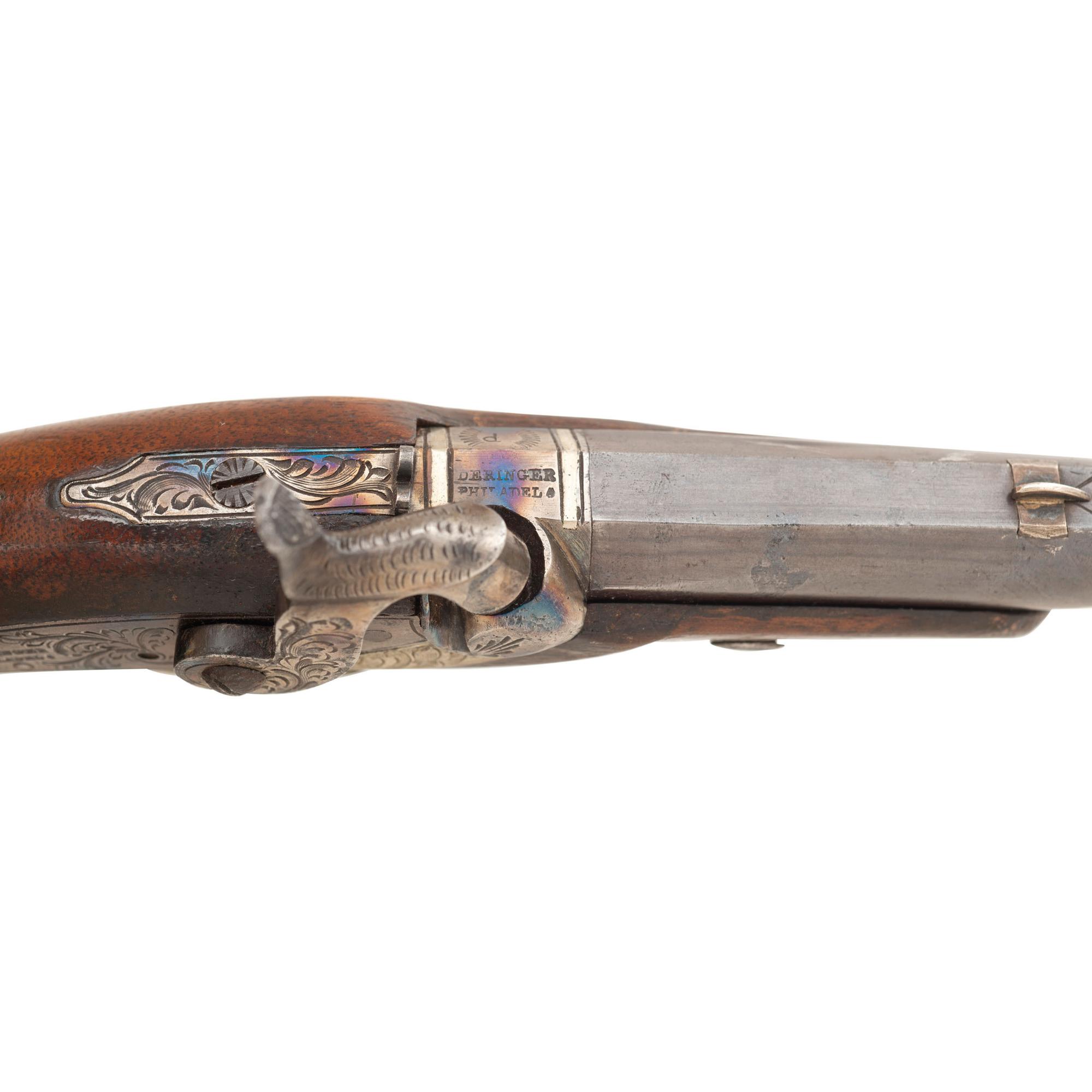 Restored Henry Deringer Percussion Pocket Pistol