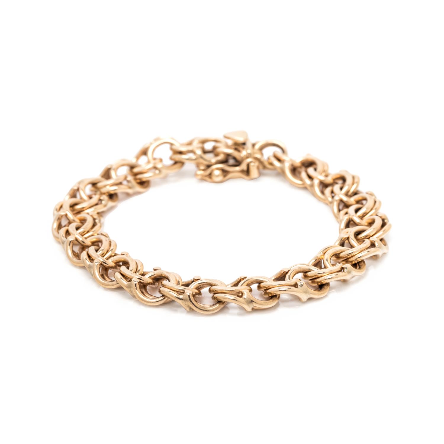 YELLOW GOLD BRACELET