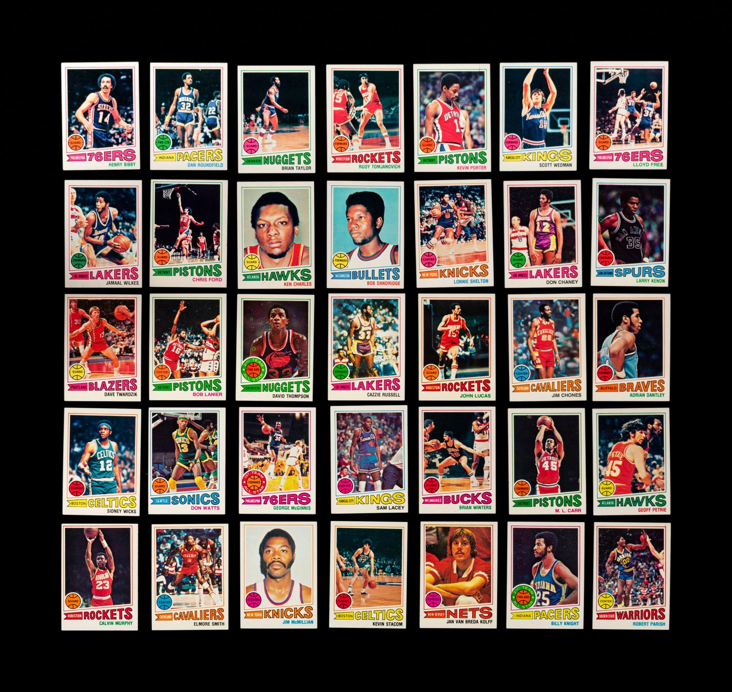 A Complete Set of 1977-78 Topps Basketball Cards,