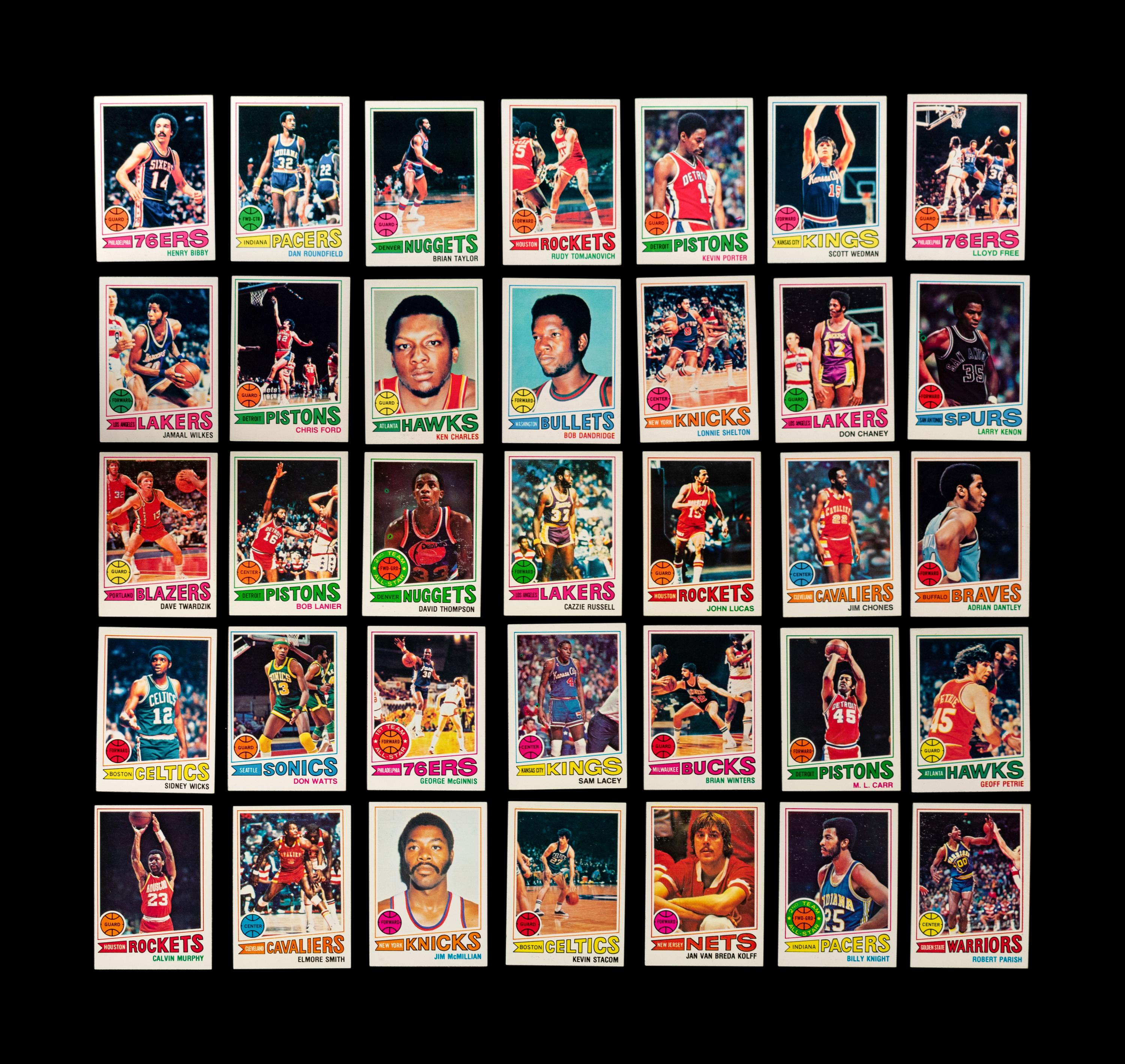 A Complete Set of 1977-78 Topps Basketball Cards,