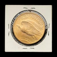 A 1922 Saint-Gaudens $20 Gold Coin