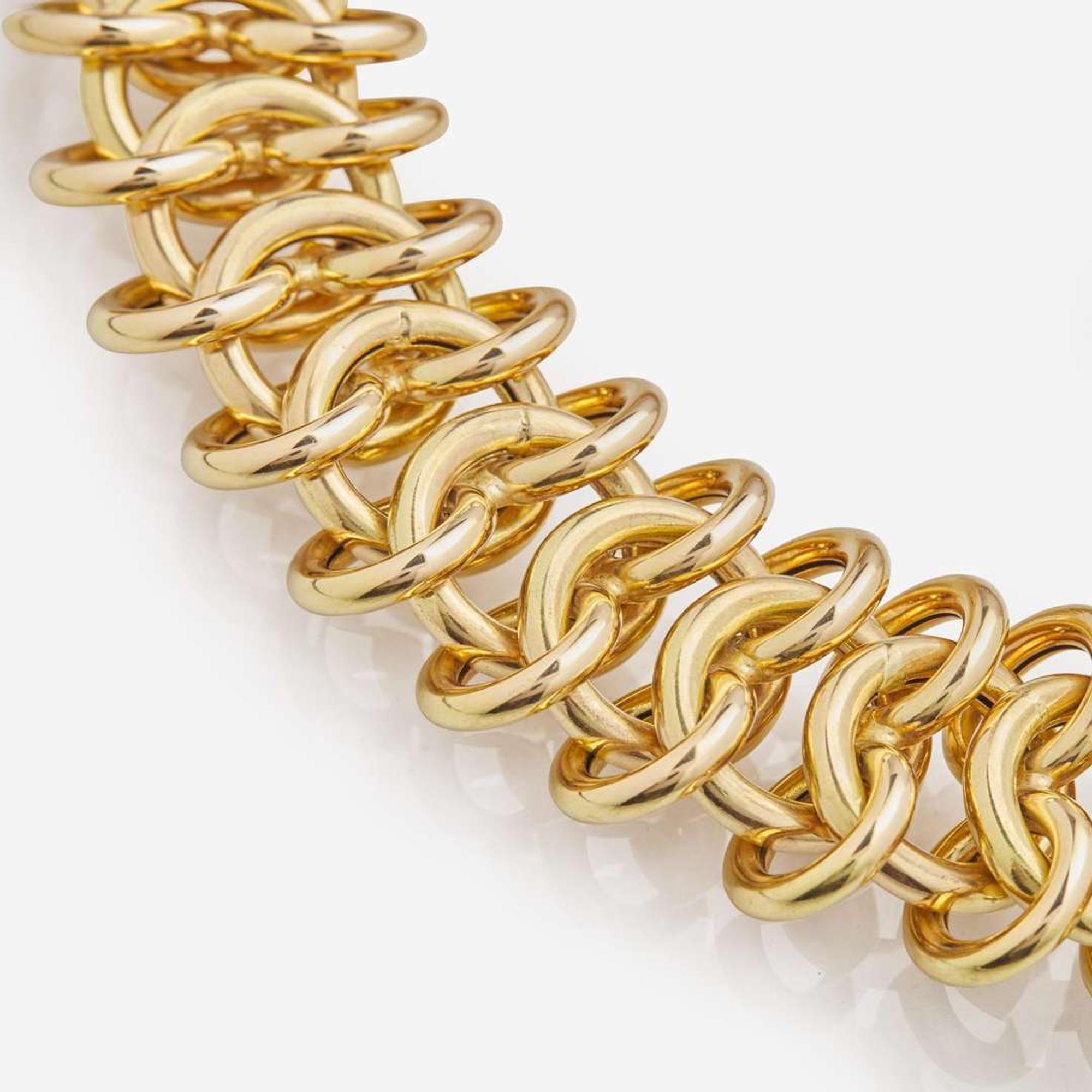 A 14K Yellow Gold Necklace
