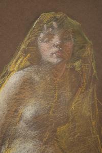 Study for the "Yellow Veil"