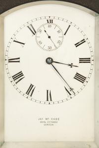James McCabe, Royal Exchange London, Bronze Carriage Clock — 19th Century