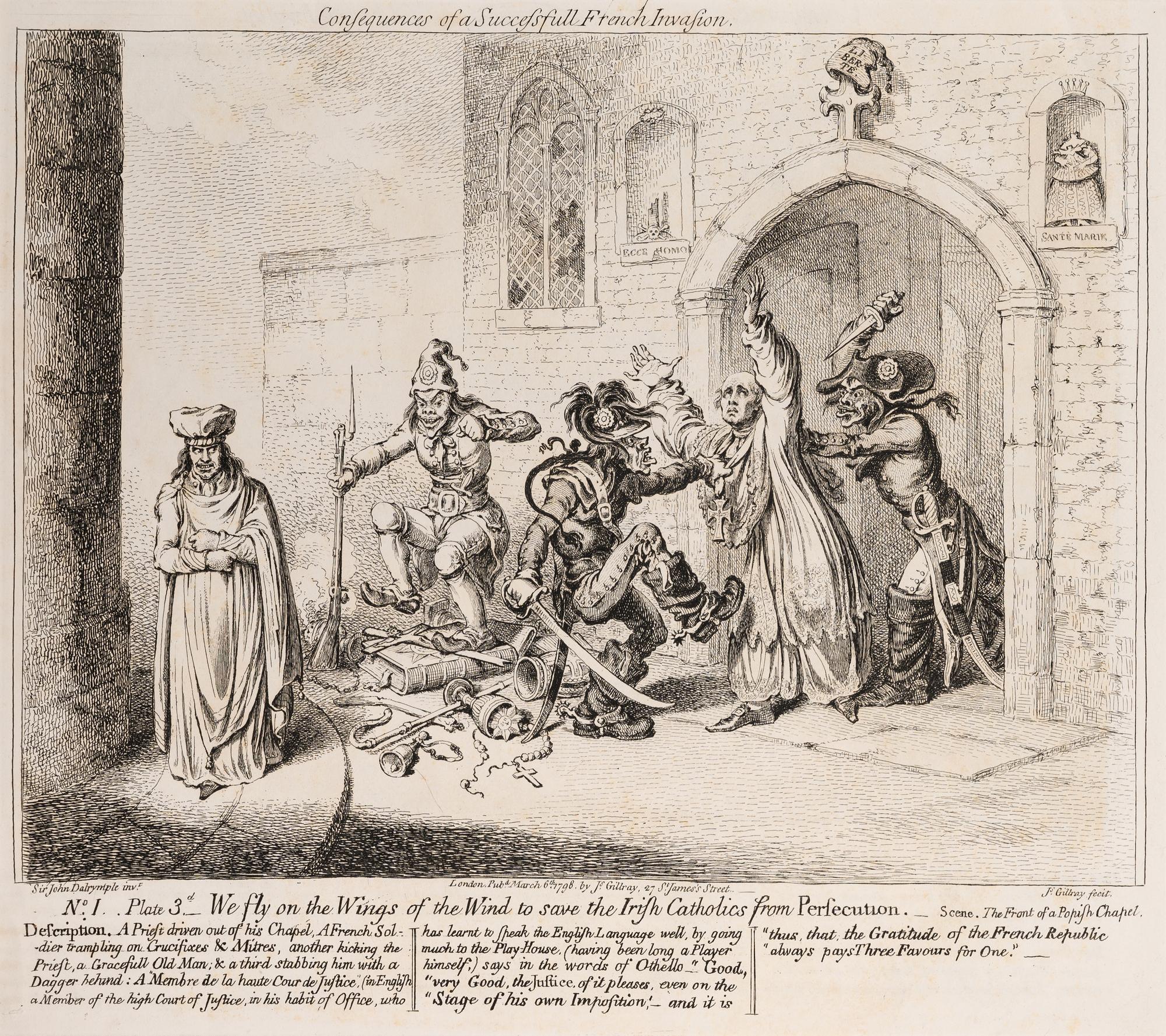A group of three British prints