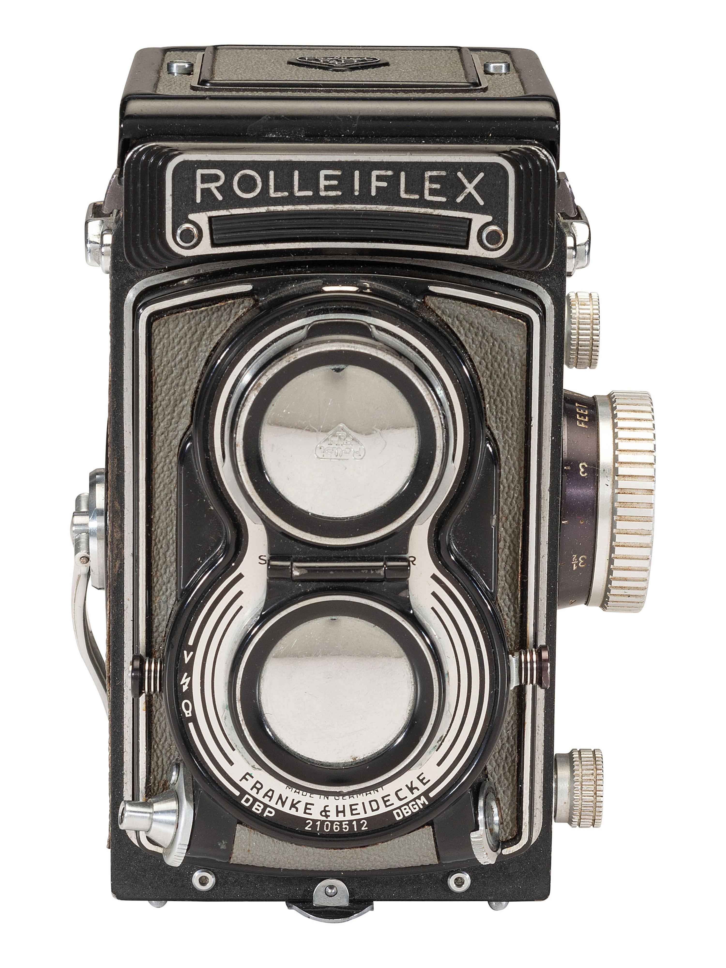 [EARLY PHOTOGRAPHY]. Rolleiflex T Model Type 1 camera.
