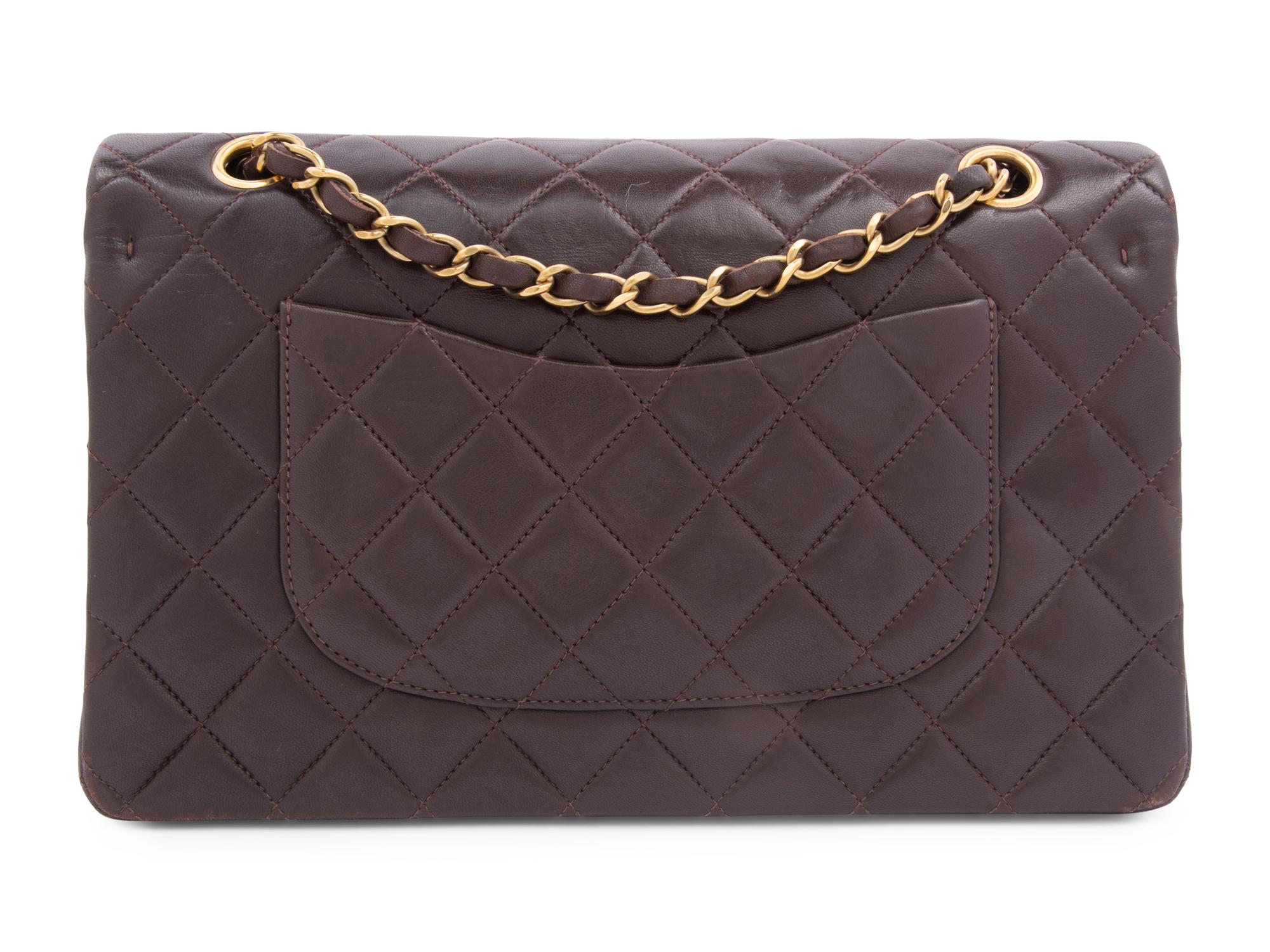 Chanel Classic Quilted Leather Medium Double Flap Bag, 1991-94