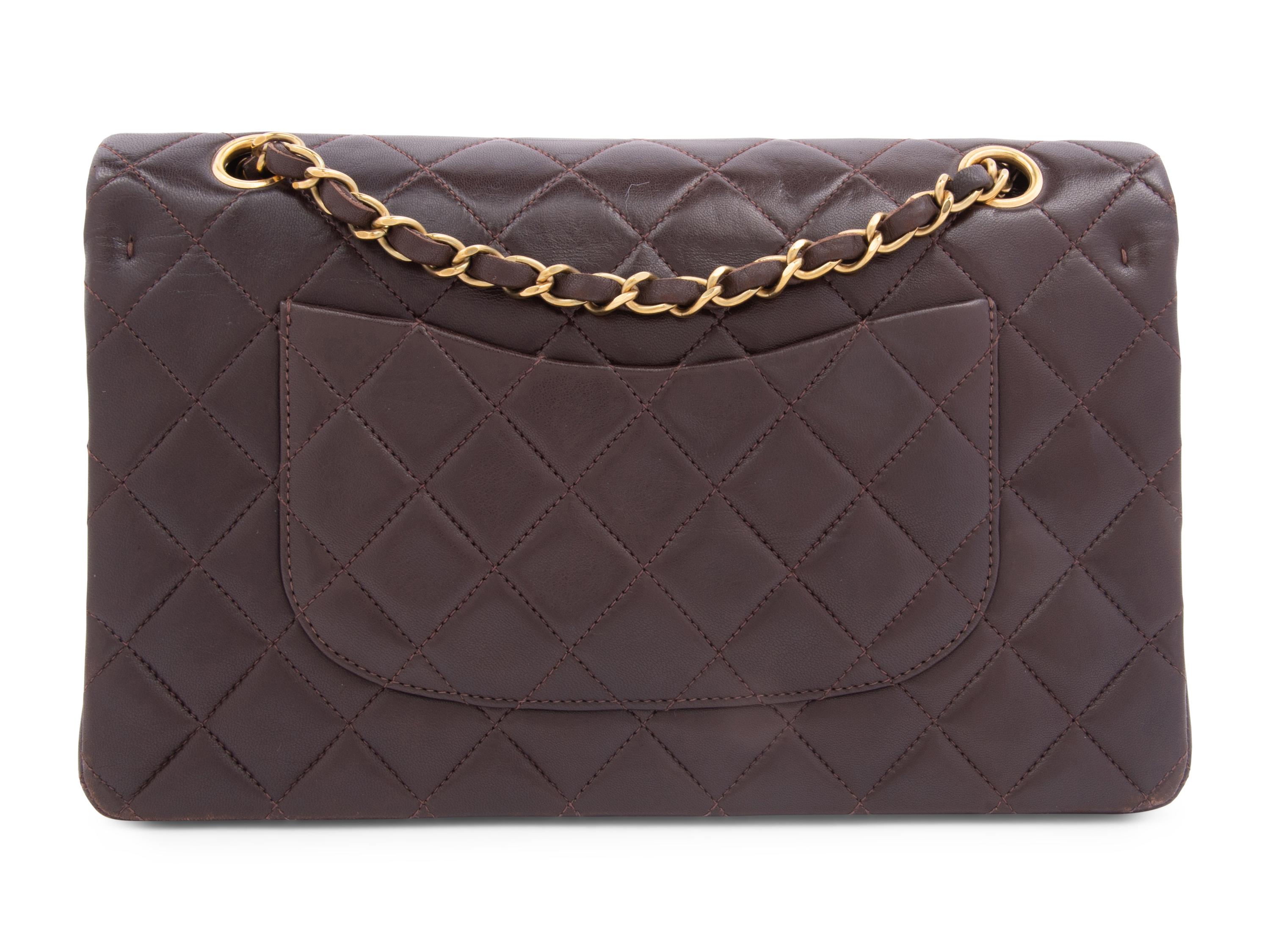 Chanel Classic Quilted Leather Medium Double Flap Bag, 1991-94