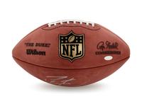 A Peyton Manning Signed Football,