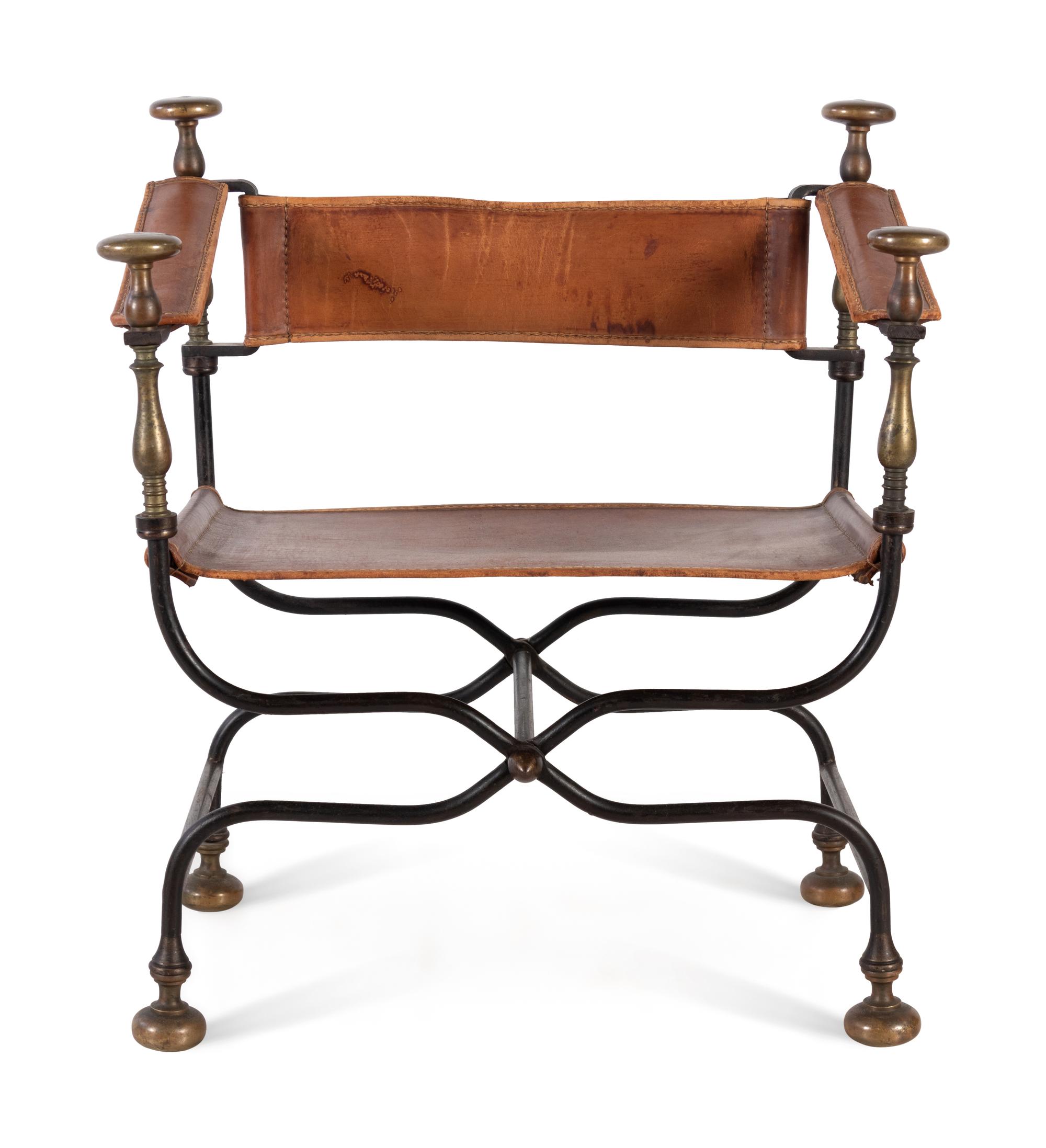 A Curule Form Chair