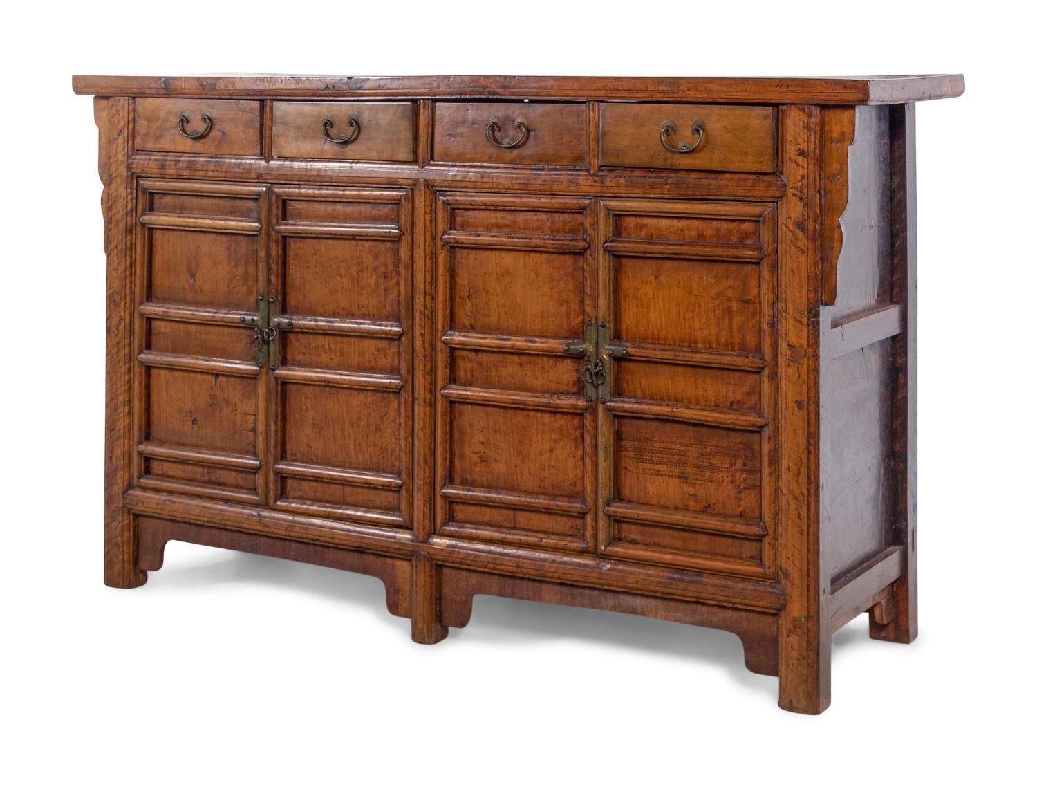 A Chinese Hardwood Cabinet