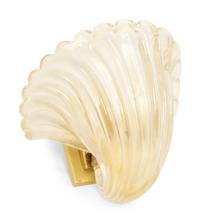 A Group of Six Murano Glass Shell-form Wall Sconces