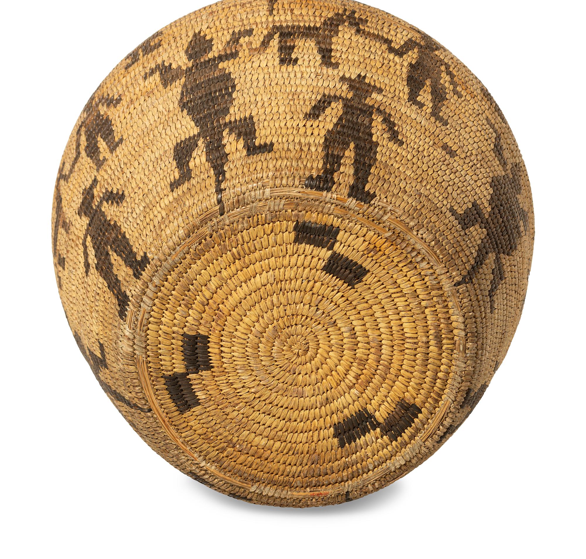 Tohono O'odham Figural Basket