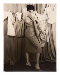 [AFRICAN AMERICANA - PHOTOGRAPHY]. VAN VECHTEN, Carl (1880-1964), photographer. Portrait of Leontyne Price. 19 May 1953.