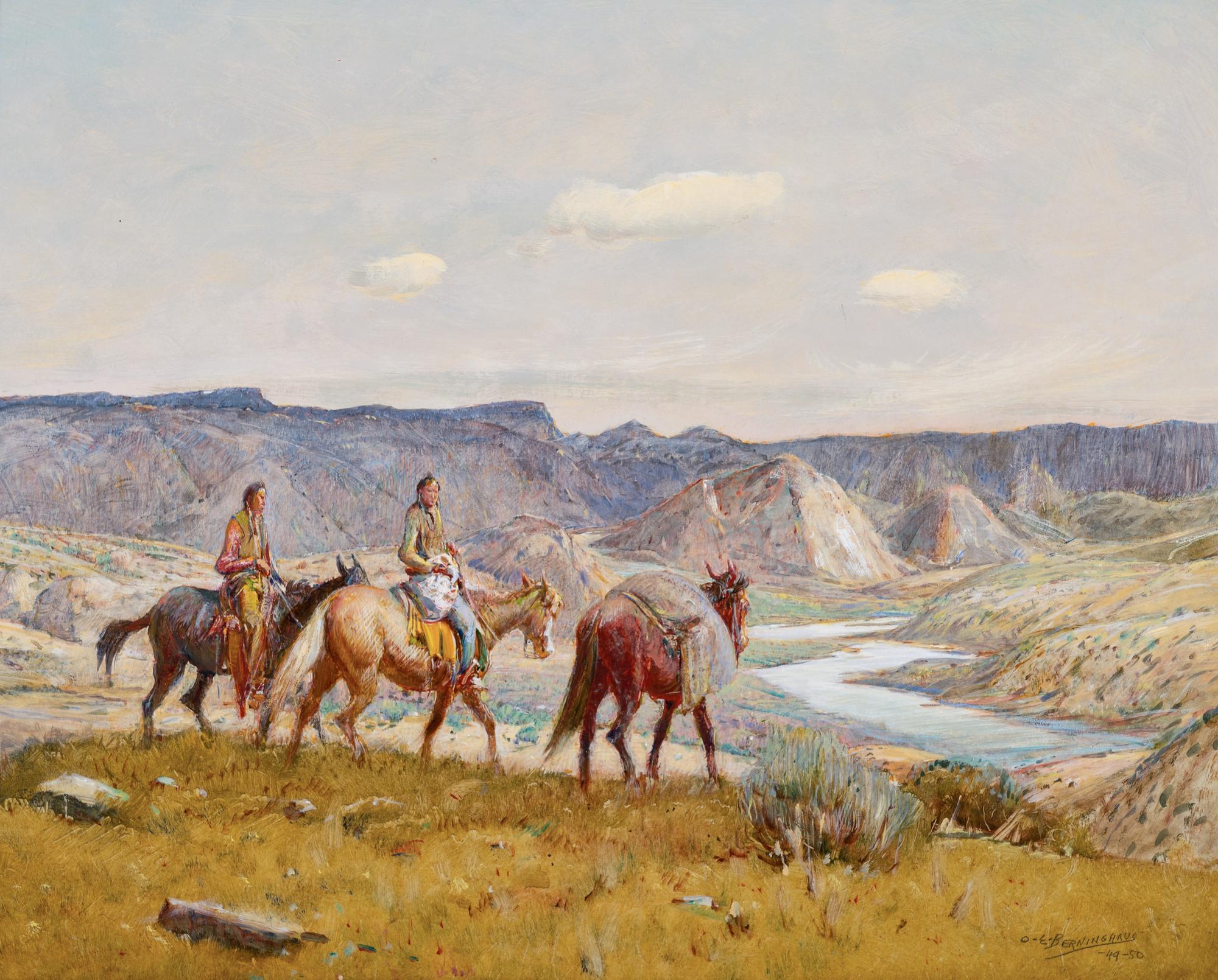 Riders on Horseback, 1949-50