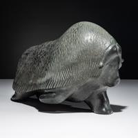 Muskox , Exhibited and Published