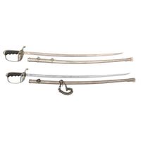 Lot of Two U.S. M1902 Officer's Sabers