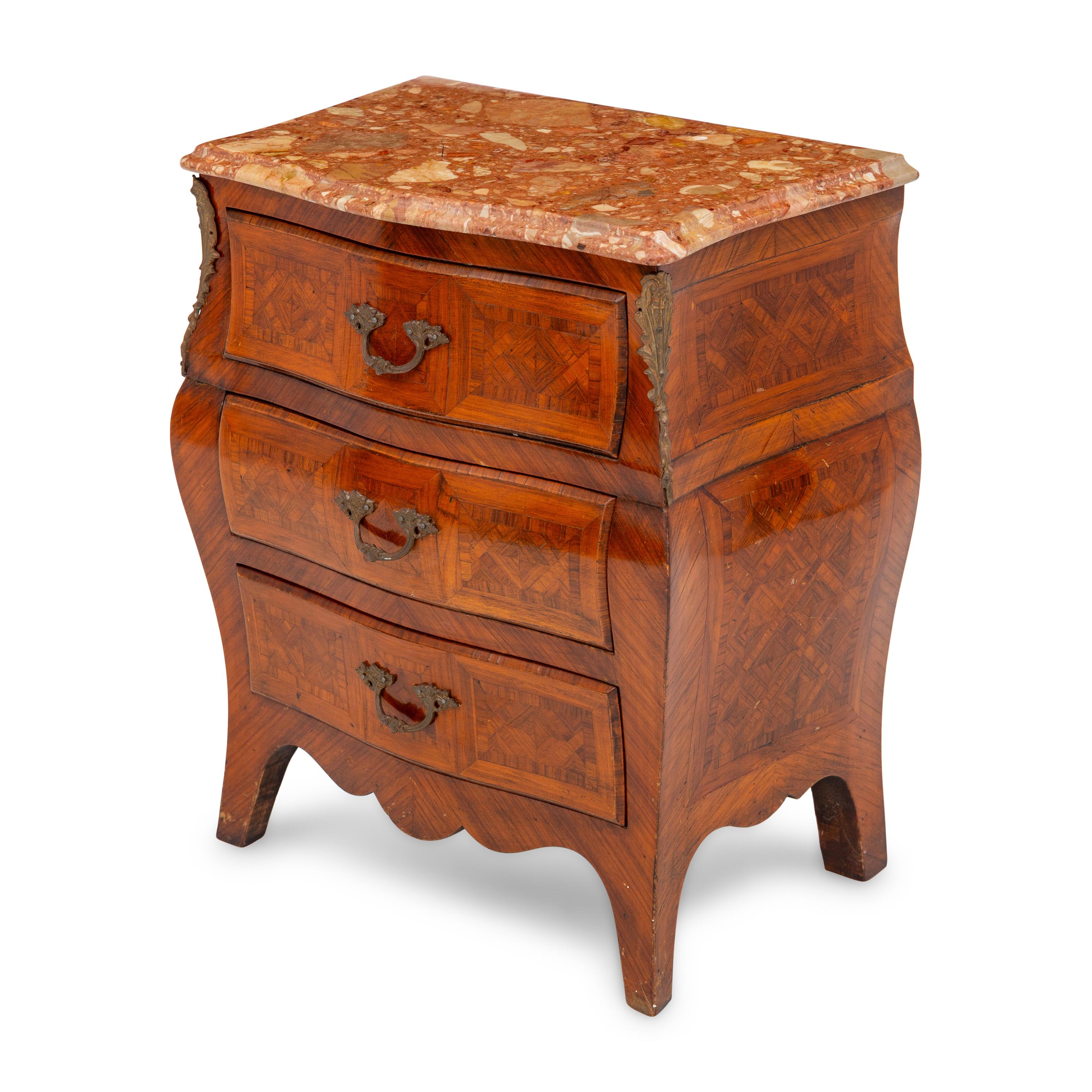 A French Parquetry Commode