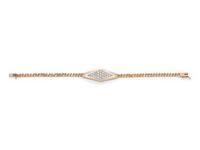 YELLOW GOLD AND DIAMOND BRACELET