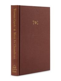 CAPOTE, Truman (1924-1984). Music for Chameleons . New York: Random House, 1980.