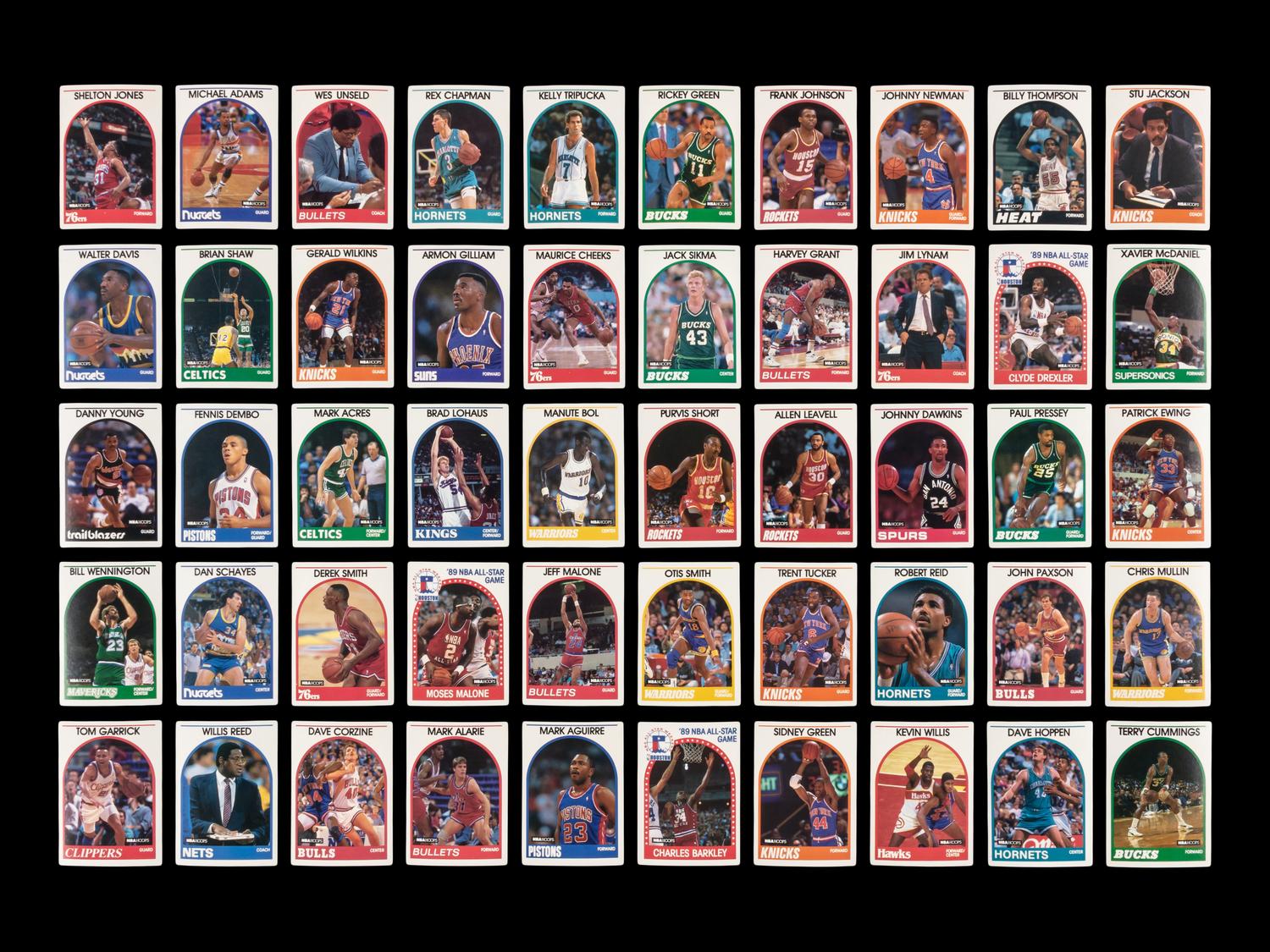 A Collection of Assorted Michael Jordan Basketball Cards