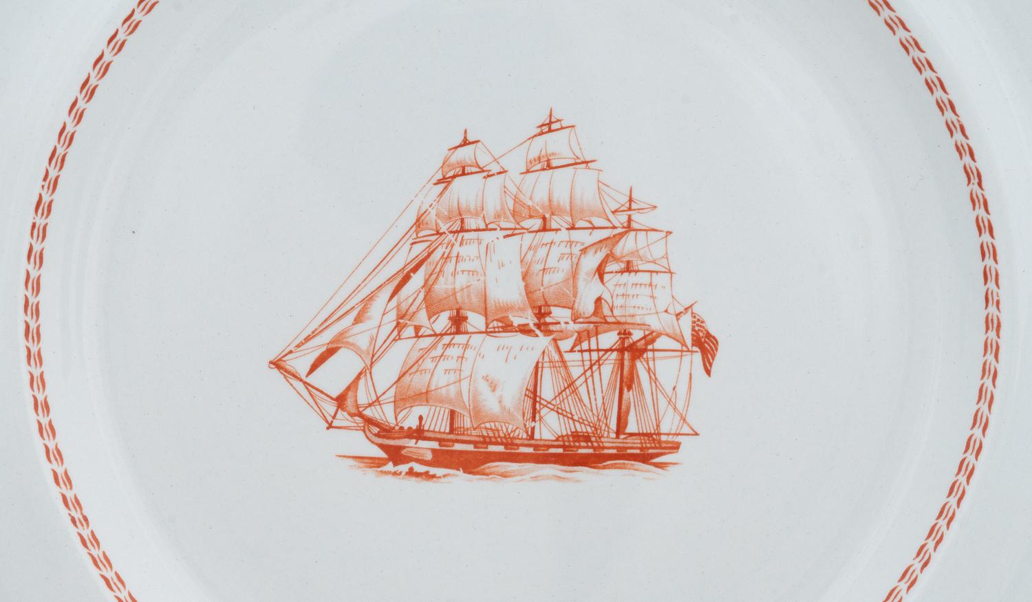 A Spode Stoneware Dinner Service
