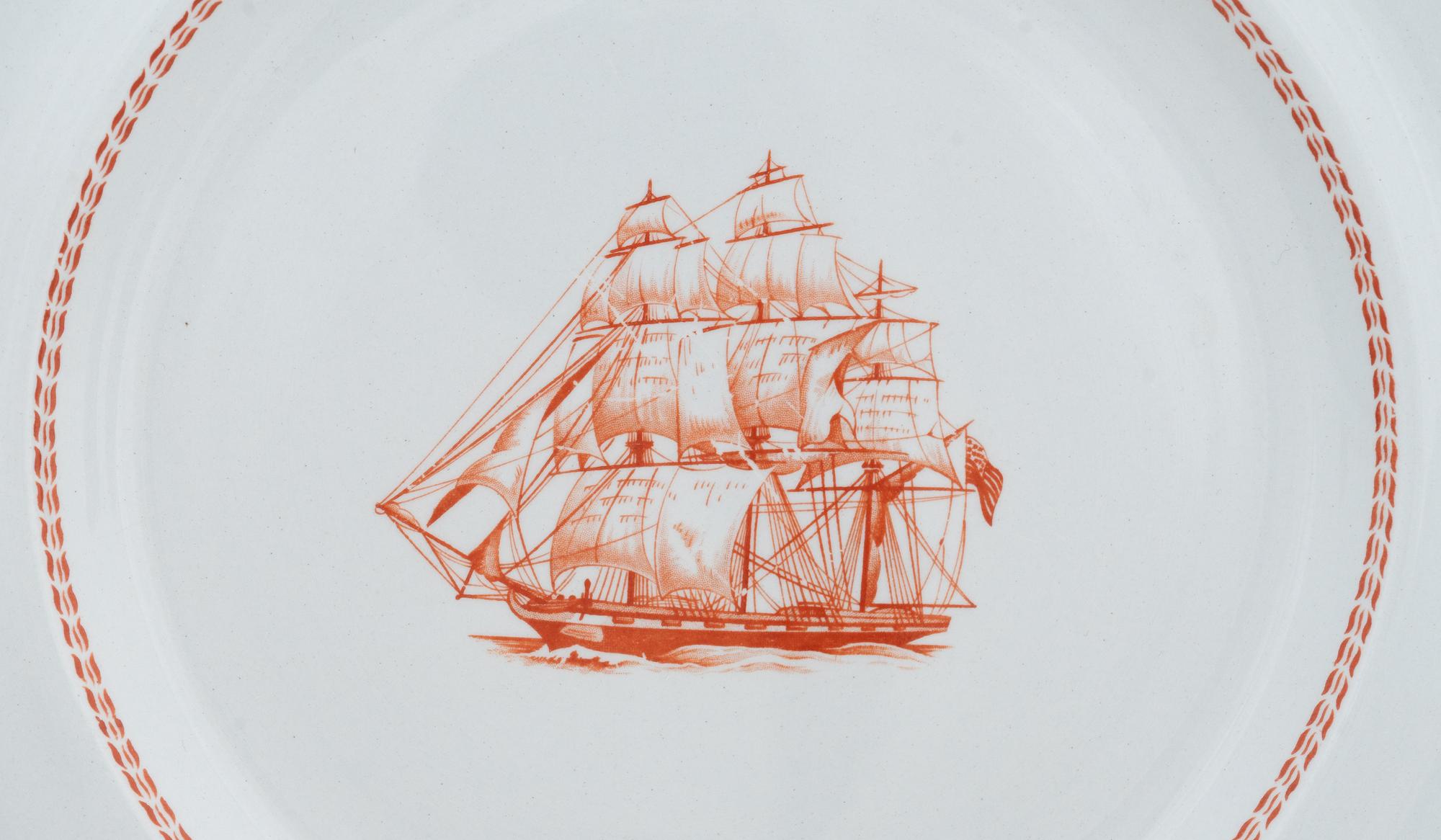 A Spode Stoneware Dinner Service