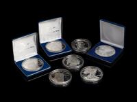 [PRIVATE ISSUE] Seven 4 Oz. Silver Rounds