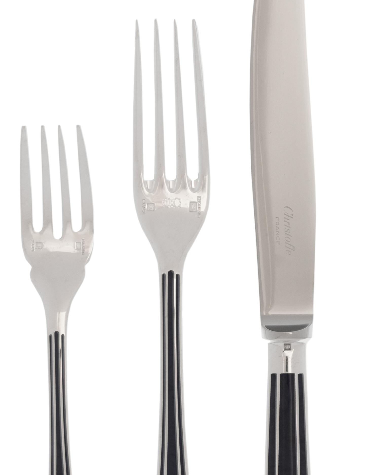 A Collection of Christofle Silver-Plate Flatware and Other Christofle Articles