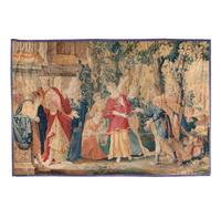 An Aubusson Wool Tapestry