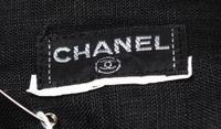 A Chanel Black Linen Shirt,