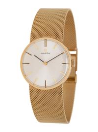 OMEGA, 14K YELLOW GOLD WATCH