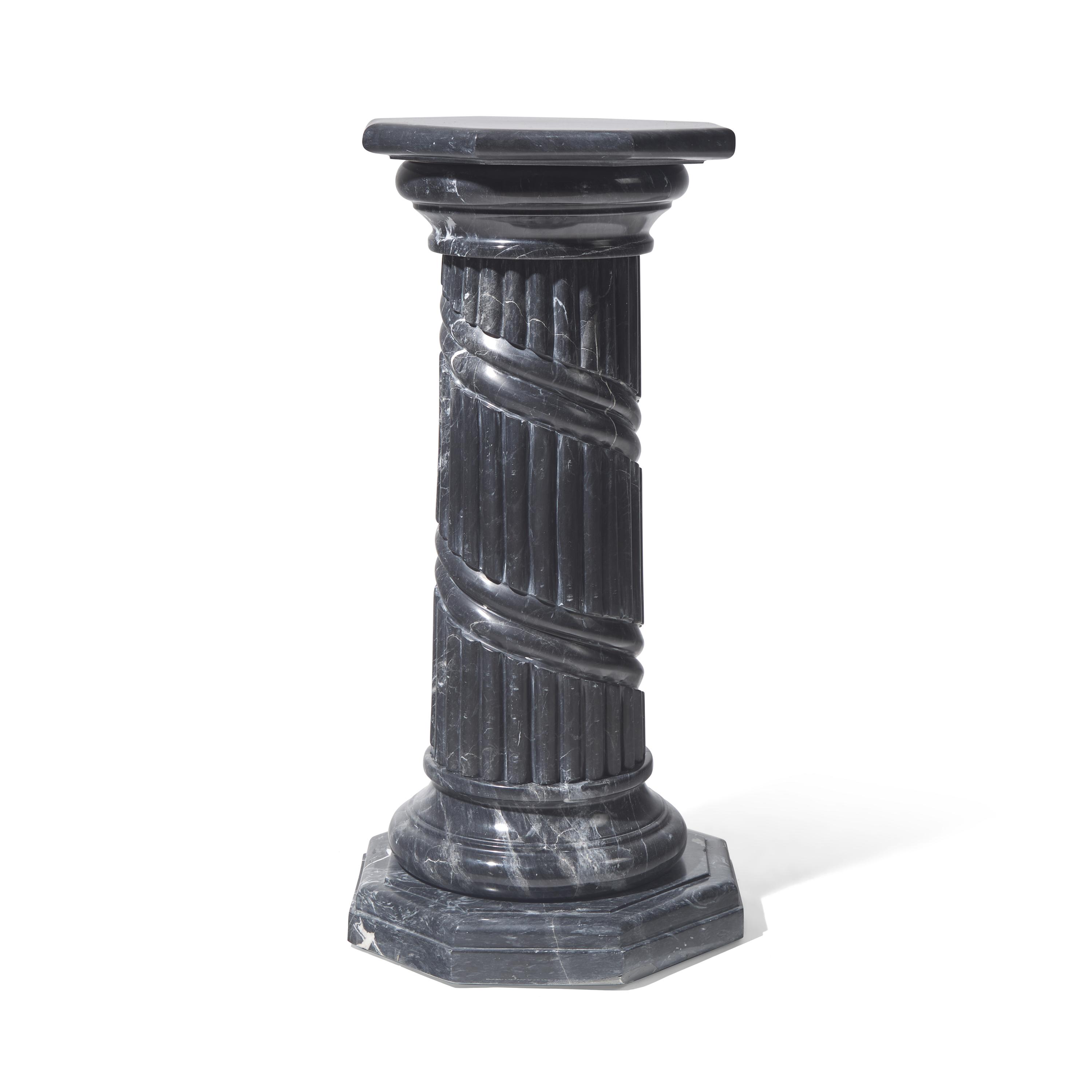 A Continental Marble Pedestal