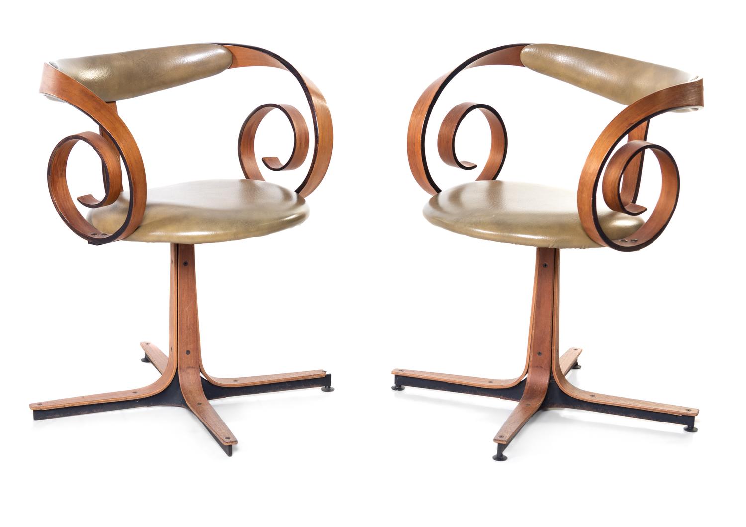 Pair of Armchairs Plycraft, USA