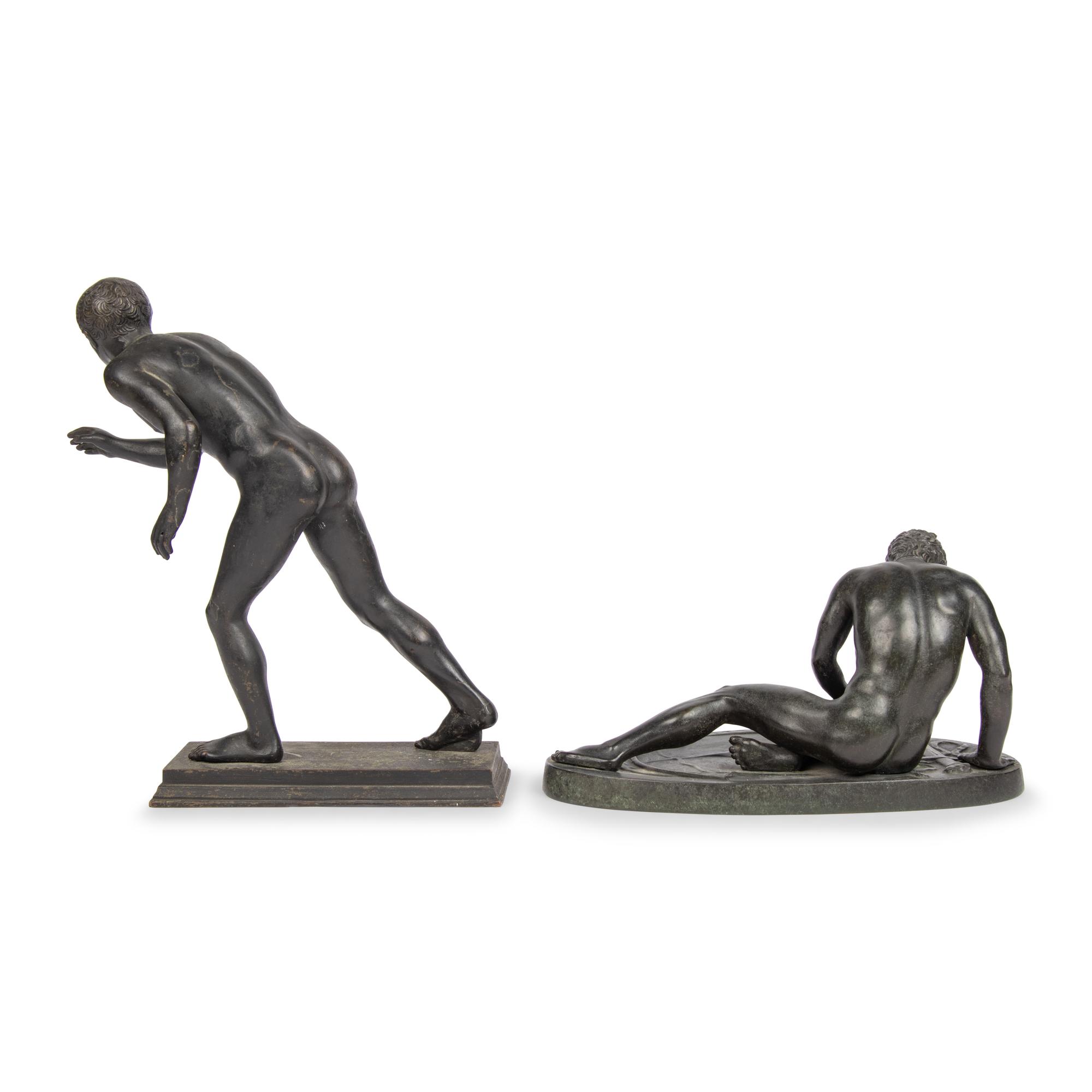 Two Grand Tour Style Figures