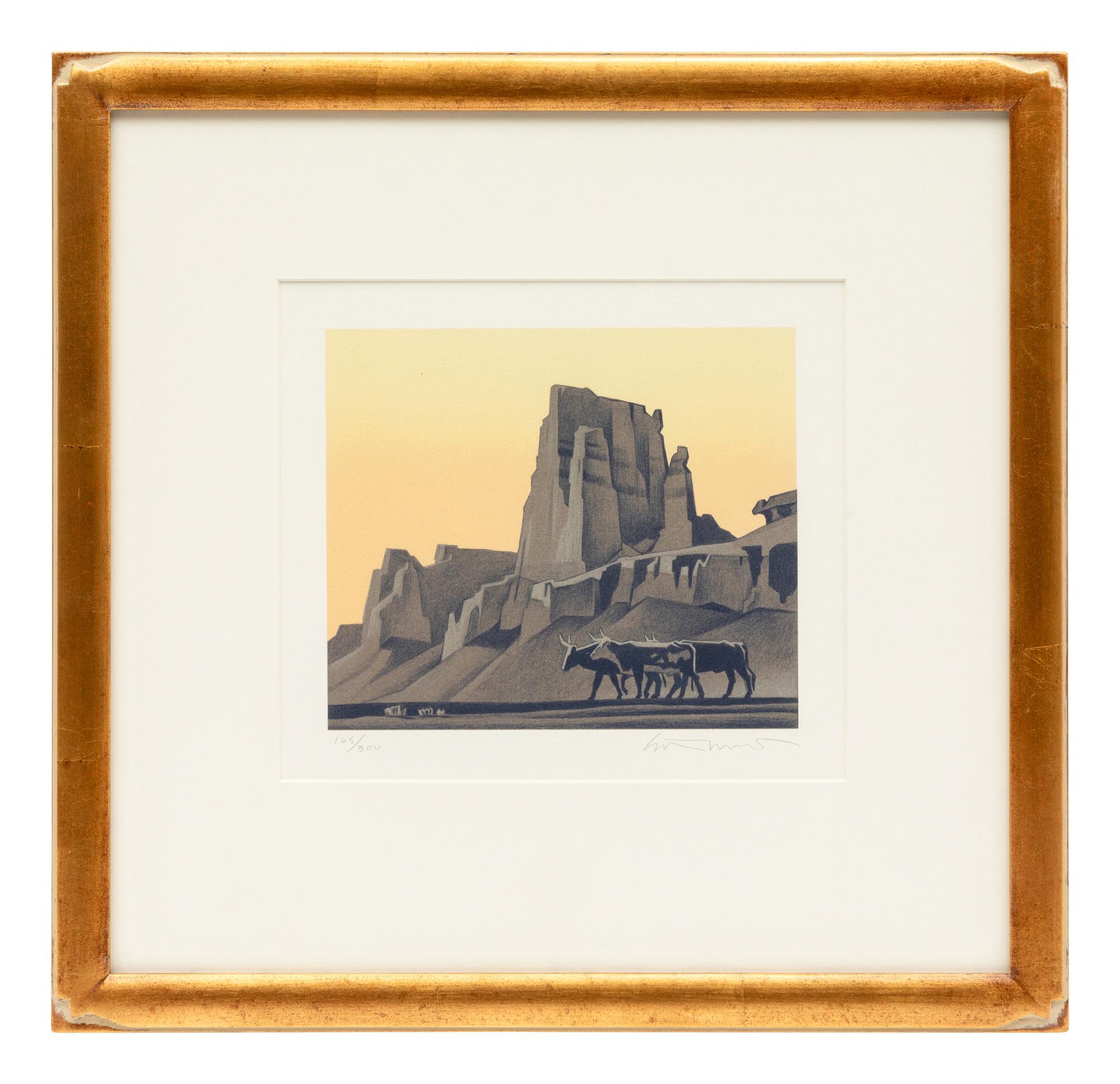 Back Canyon Cattle , edition 165/300