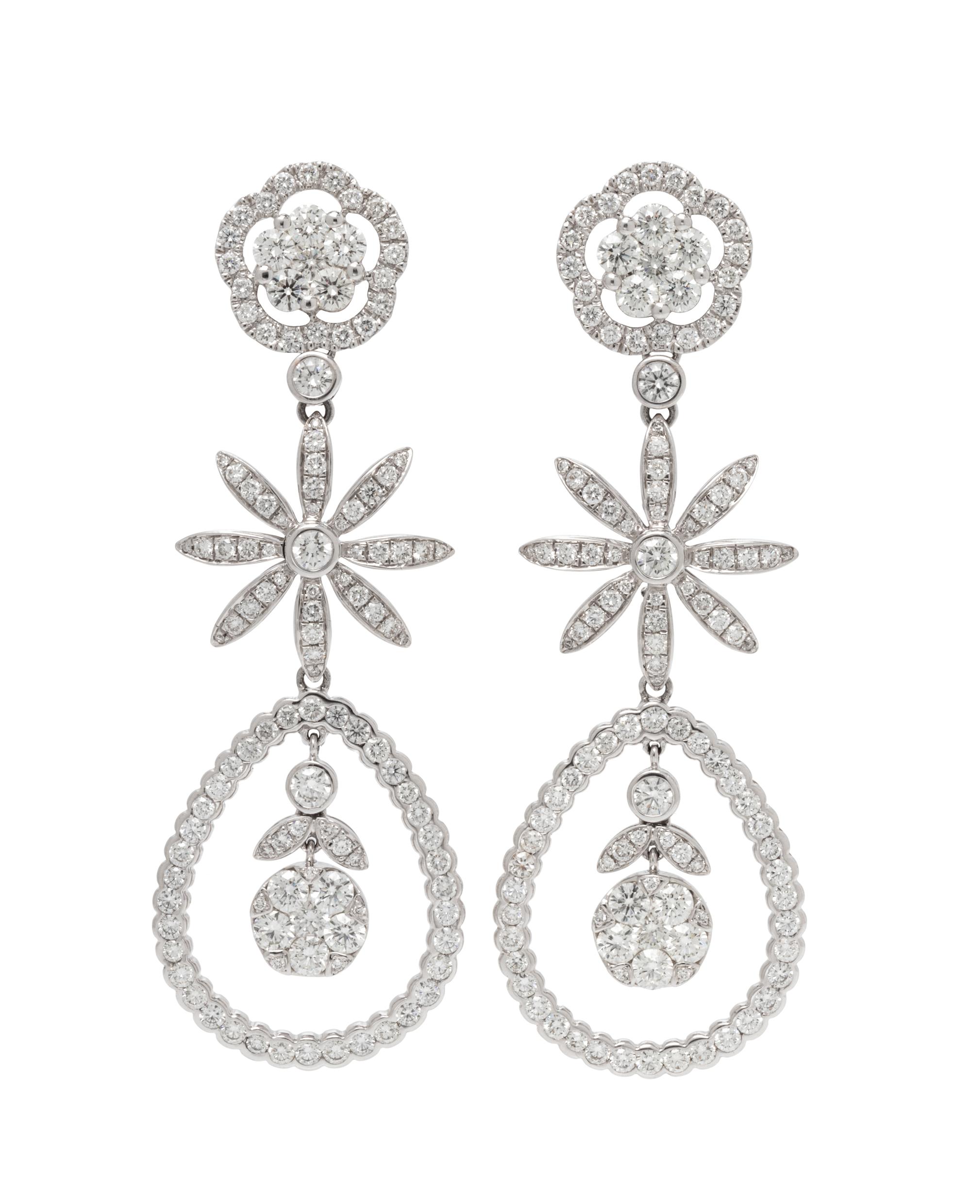 CONVERTIBLE DIAMOND EARRINGS
